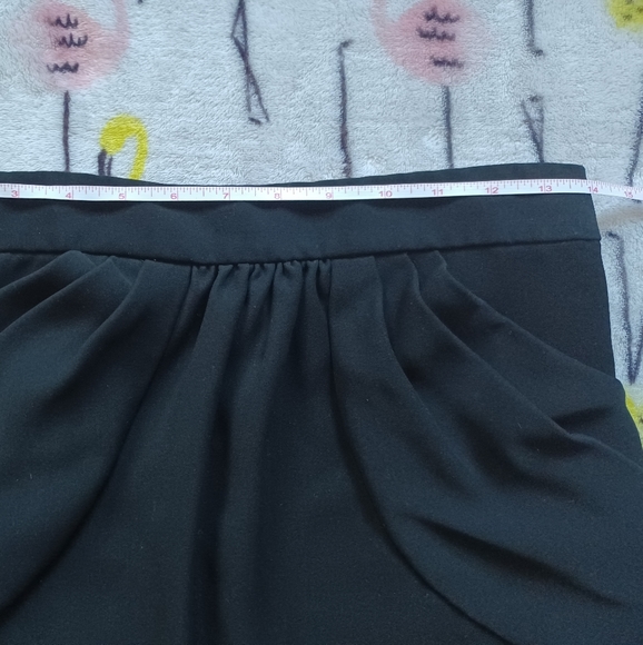 J CREW black mini skirt size 0 - Picture 5 of 8